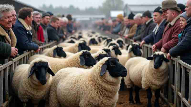 Blackface sheep breeders see strong sales at Lanark and Dalmally, Concept art for illustrative purpose, tags: verkopen en - Monok